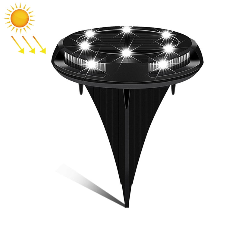 Luce interrata solare da giardino 10 LED impermeabile IP67