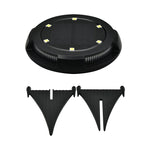 Luce interrata solare da giardino 10 LED impermeabile IP67
