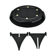 Luce interrata solare da giardino 10 LED impermeabile IP67
