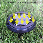 Luce interrata solare da giardino 10 LED impermeabile IP67