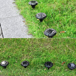 Luce interrata solare da giardino 10 LED impermeabile IP67