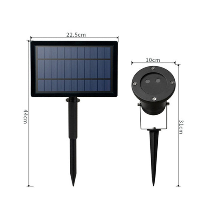 Luce di proiezione ruotabile con ricarica USB Luce da palco laser a doppio foro, USB Charging