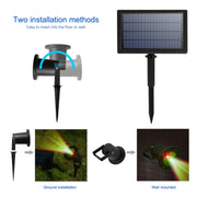 Luce di proiezione ruotabile con ricarica USB