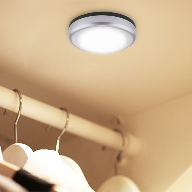 Mini lampada a 6 LED per armadio/armadietto/scale/camera da letto, distanza sensore: 5 m, DC 5 V
