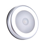 Mini lampada a 6 LED per armadio/armadietto/scale/camera da letto, distanza sensore: 5 m, DC 5 V