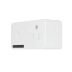 10A 2.4GHz WiFi Remote Control Timing Smart Socket APP Works with Alexa and Google Home, AC 110-250V, US Plug