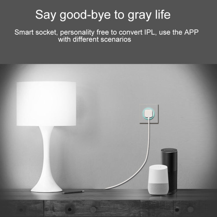 Mini spina WiFi 10A con controllo app e compatibile Alexa