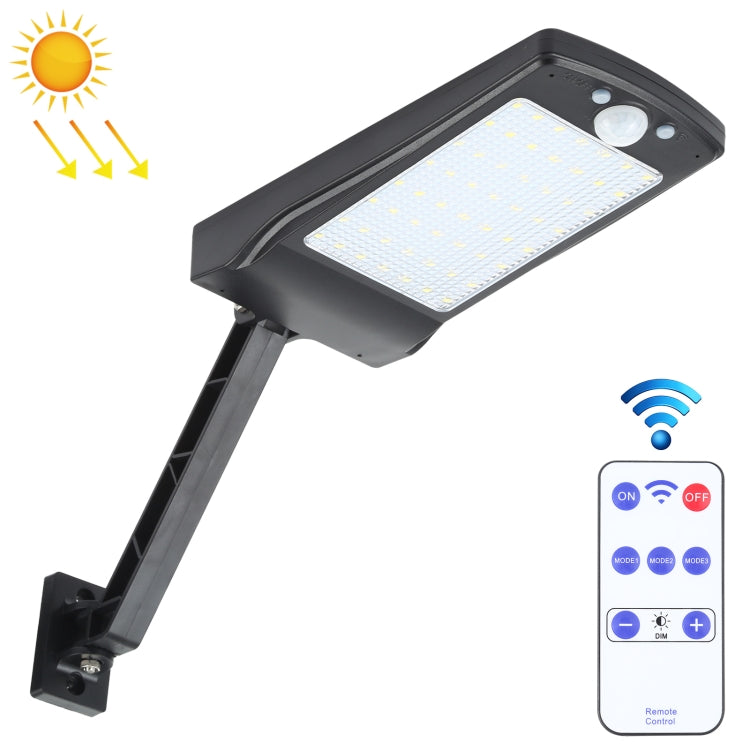 Lampada solare da parete 12W 56 LED con sensore movimento