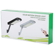 Lampada solare da parete 12W 56 LED con sensore movimento