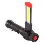 W550 10W 800LM Ricarica USB T6 + COB IPX6 Lampada da lavoro potente torcia a LED impermeabile con 5 modalità
