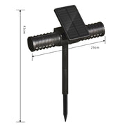 Lampada solare antizanzare da giardino IP65 35cm