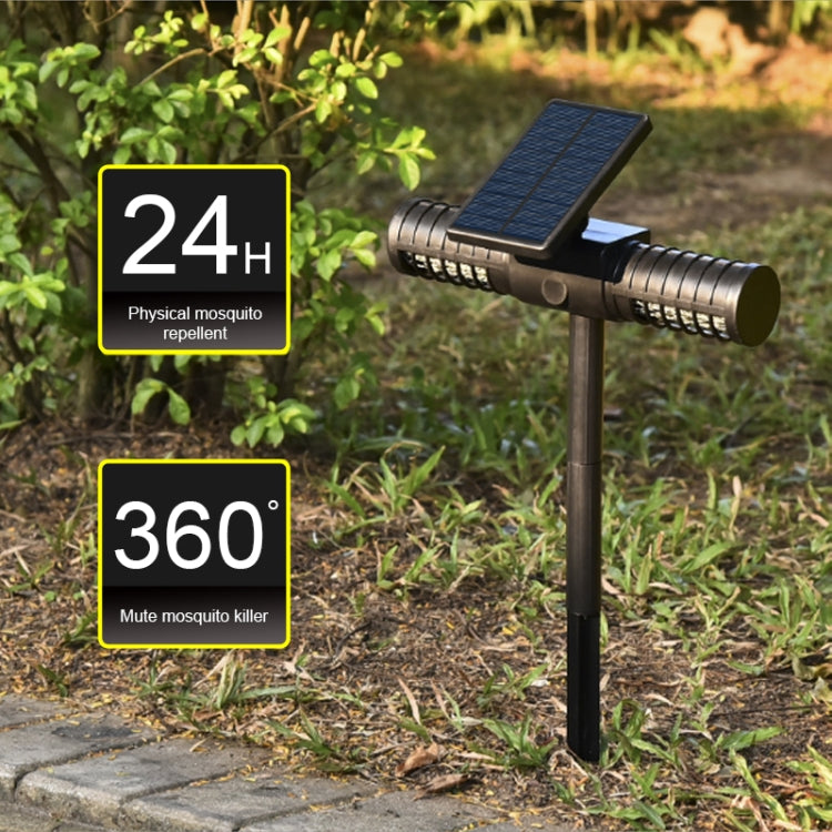 Lampada solare antizanzare da giardino impermeabile IP65 35cm