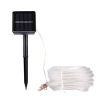 Pannello solare resistente all'acqua 50 LED, 5m 50LED Blue Light, 5m 50LED Colorful Light, 5m 50LED White Light, 5m 50LED Warm White