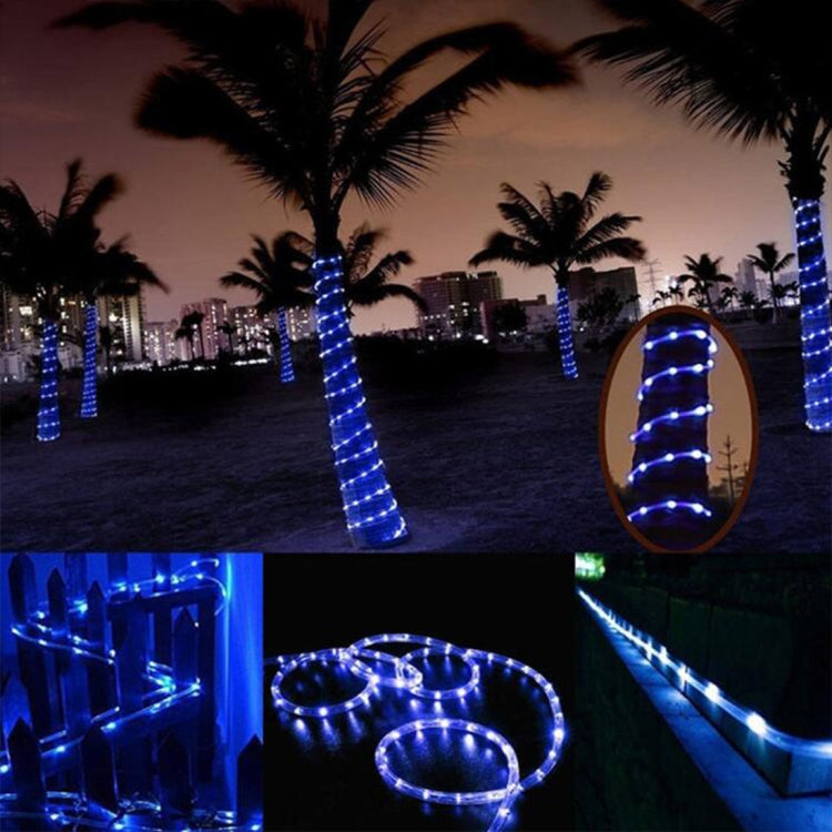 Pannello solare resistente all'acqua 50 LED, 5m 50LED Blue Light, 5m 50LED Colorful Light, 5m 50LED White Light, 5m 50LED Warm White