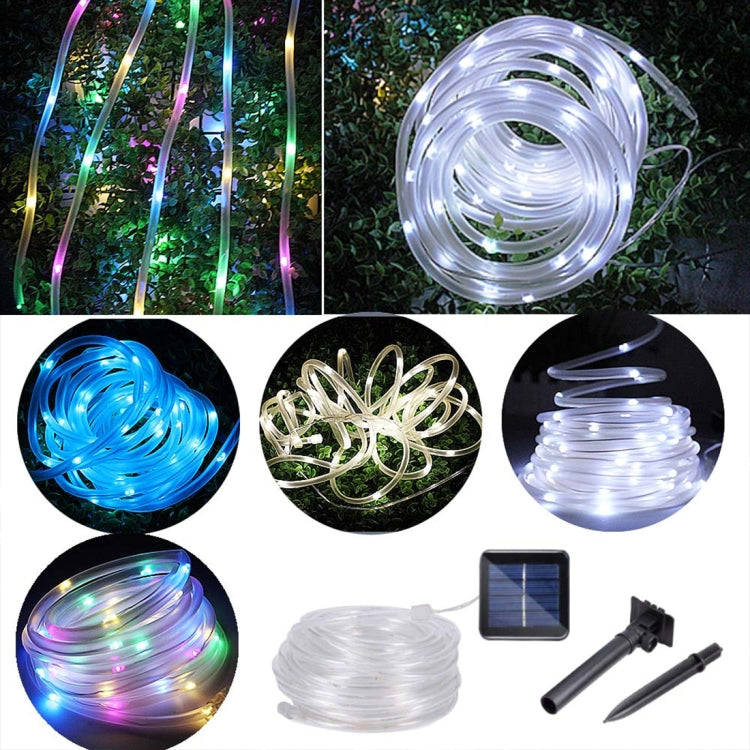 Pannello solare resistente all'acqua 50 LED, 5m 50LED Blue Light, 5m 50LED Colorful Light, 5m 50LED White Light, 5m 50LED Warm White