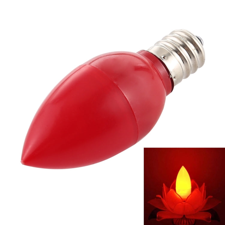 E12 2W 2835 SMD 90 LM LED Lampadina rossa a risparmio energetico, CA 220V