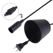 Presa lampadario con portalampada E14 e cavo prolunga 1,5 m
