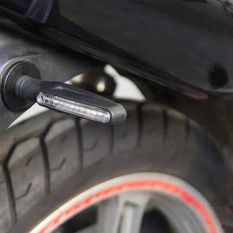 4 indicatori di direzione a 12 LED per moto DC 12V, indicatori di direzione lampeggianti, (luce gialla), 12 LED