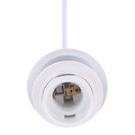 Portalampada E27 Lampadario a soffitto fai-da-te Lampadine Attacco base a vite, Lunghezza cavo: 1 m, with Base