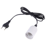 Presa corrente lampadario con portalampada E27 e cavo 1,2 m