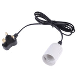 Presa corrente lampadario con portalampada E27 e cavo 1,2 m