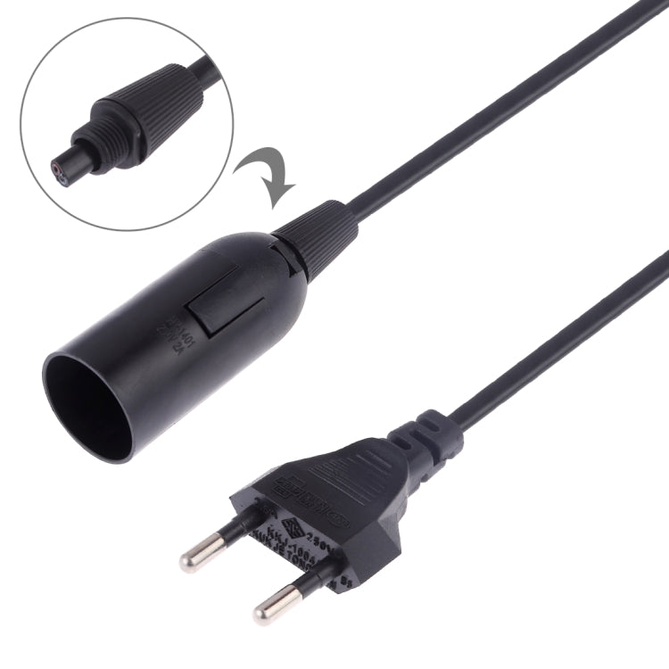 Presa corrente lampadario con portalampada E14 e cavo 1,2 m