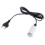 Presa corrente lampadario con portalampada E14 e cavo 1,2 m