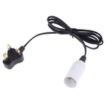 Presa corrente lampadario con portalampada E14 e cavo 1,2 m