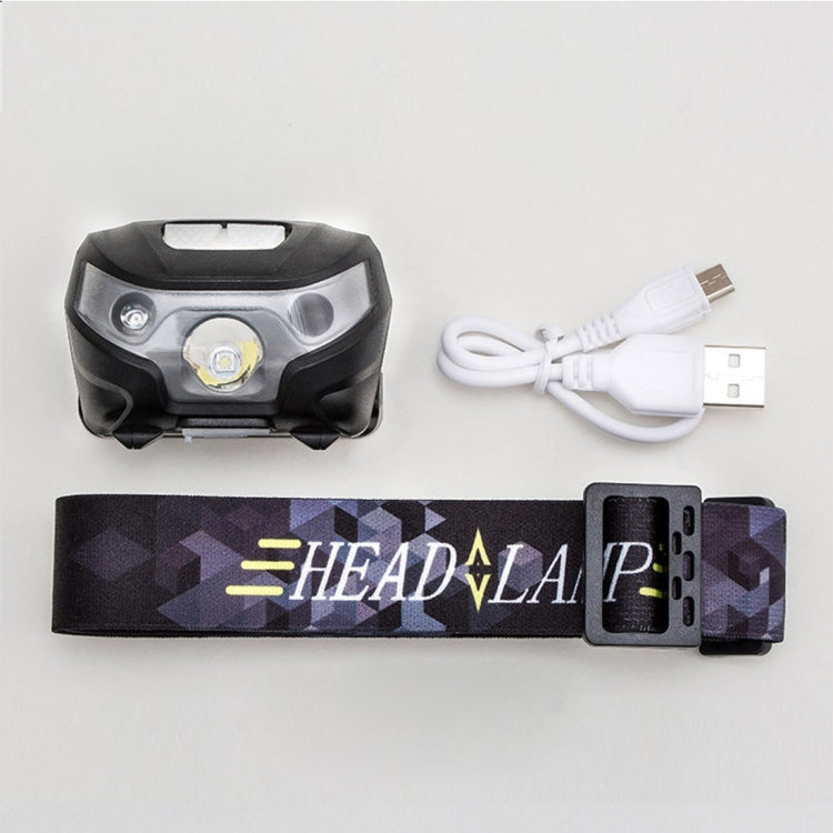 Sensore di movimento del corpo con ricarica mini USB da esterno 140LM con cavo USB per corsa/pesca