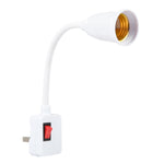 Convertitore di estensione flessibile per portalampada E27 con interruttore, spina americana, AU Plug, UK Plug, US Plug