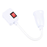 Convertitore di estensione flessibile per portalampada E27 con interruttore, spina americana, AU Plug, UK Plug, US Plug