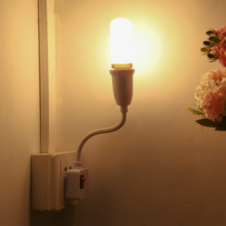 Convertitore di estensione flessibile per portalampada E27 con interruttore, spina americana, AU Plug, UK Plug, US Plug