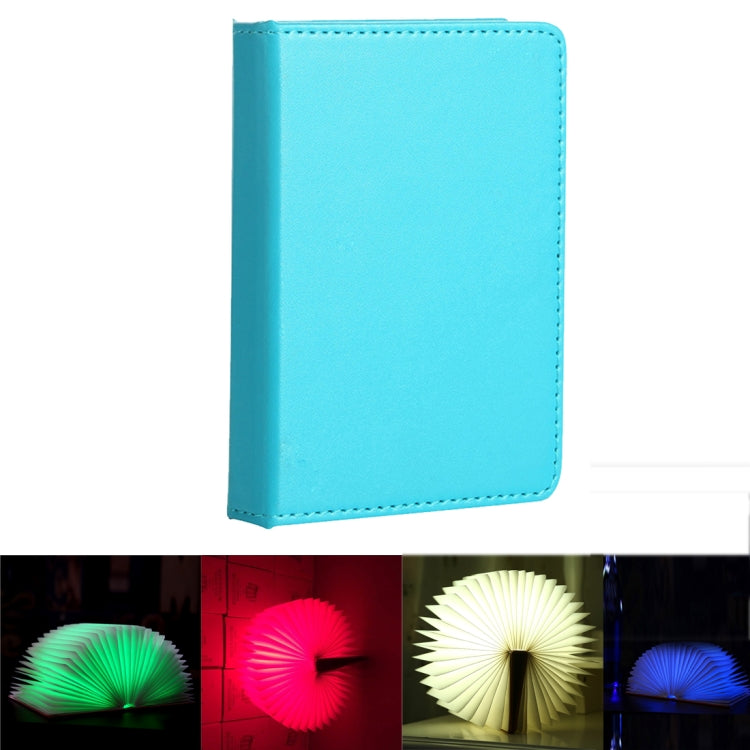 Luce notturna di grandi dimensioni con ricarica USB portatile creativa, Big Size PU Material (Blue), Big Size PU Material (Brown)