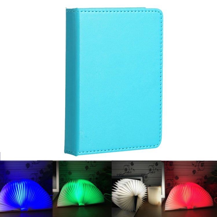 Luce notturna di piccole dimensioni con ricarica USB portatile creativa, Small Size PU Material (Blue), Small Size PU Material (Brown)