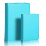 Luce notturna di piccole dimensioni con ricarica USB portatile creativa, Small Size PU Material (Blue), Small Size PU Material (Brown)