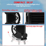 Lampada a striscia LED da 7 pollici 30W 3000LM 6000K funzionante Refit Luce di striscia per tetto fuoristrada, 7 inch 120W
