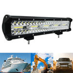 Striscia LED da 15 pollici 75W 7500LM 6000K Refit funzionante Lampada per fuoristrada Lampada da tetto per tetto, 15 inch 75W