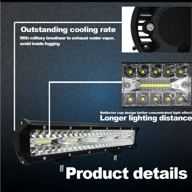 Striscia LED da 15 pollici 75W 7500LM 6000K Refit funzionante Lampada per fuoristrada Lampada da tetto per tetto, 15 inch 75W
