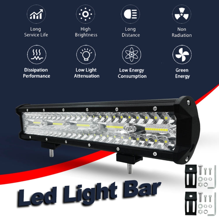 Striscia LED da 15 pollici 75W 7500LM 6000K Refit funzionante Lampada per fuoristrada Lampada da tetto per tetto, 15 inch 75W