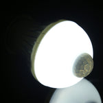 Lampadina LED E27 5W 12 LED SMD 5730 300LM con sensore di movimento a infrarossi, distanza sensore: 4-6m, CA 220V, E27 5W White Light, E27 5W Warm White