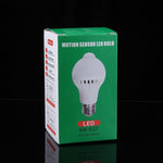 Distanza del sensore: 4-6 m, CA 85-265 V, E27 9W White Light, E27 9W Warm White