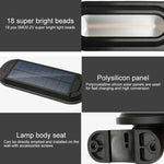 Lampione solare da giardino 18 LED 600LM IP65