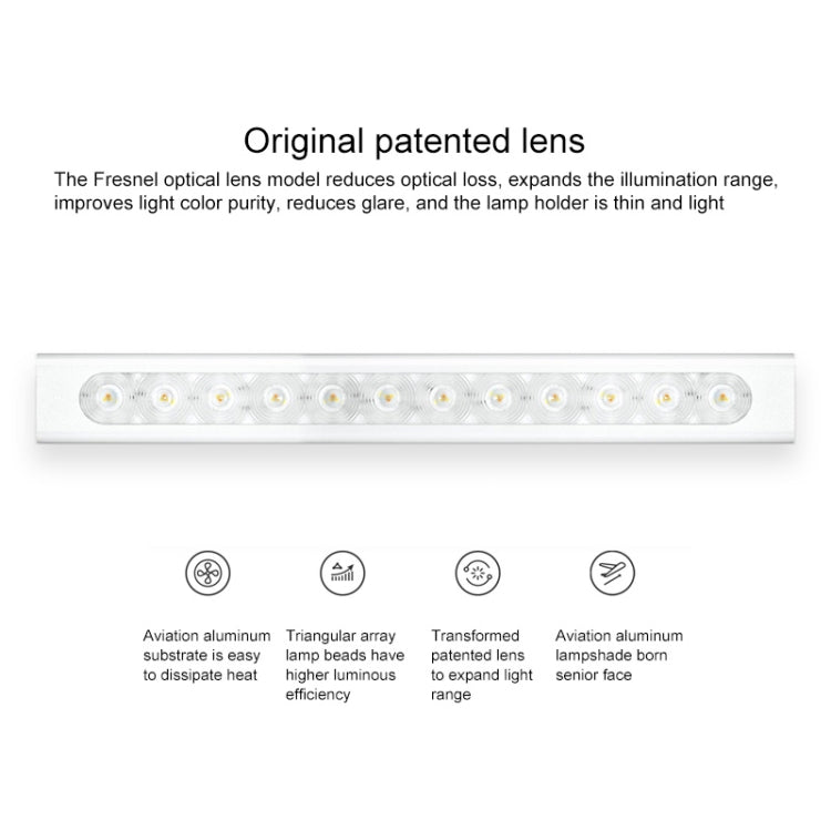 Lampada da scrivania a LED originale Huawei Smart OPPLE pieghevole per regolare la luminosità della lampada da tavolo da lettura, supporto HUAWEI HiLink