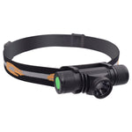 Faro LED per esterni con ricarica USB da 1200 LM e messa a fuoco rotante, D20