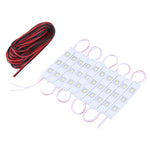 30 LED 5630 Moduli LED SMD Luce decorativa impermeabile a luce bianca, lunghezza cavo 5 m, DC 12V, 30LEDs 5630 SMD