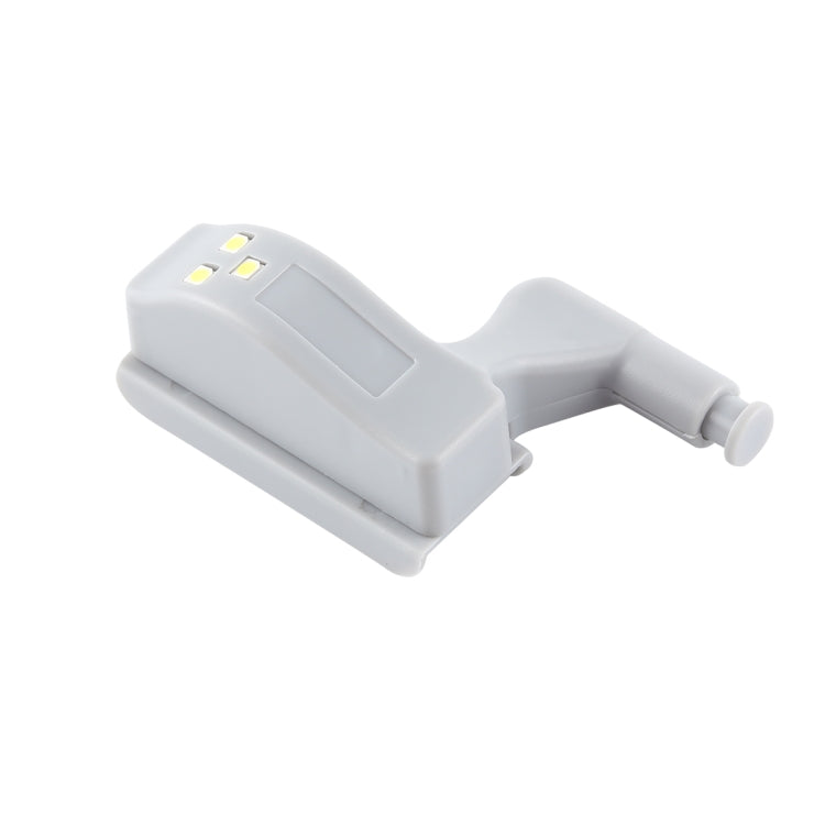 Lampada con sensore LED con cerniera interna universale da 0,3 W, armadio, 3 LED, luce notturna, accensione/spegnimento automatico, 1 PCS White Light, 1 PCS Warm White