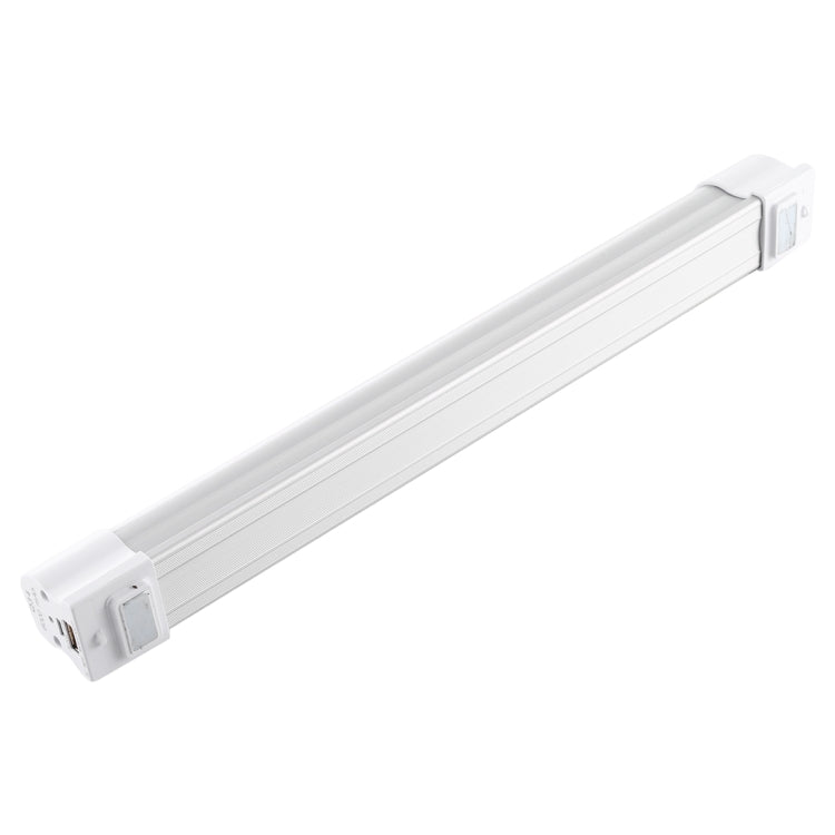 Q34 Striscia LED USB bianca + rossa da 34 cm portatile 5 V 650 mA 5500-6500 K con interruttore, 34cm
