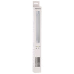 Q34 Striscia LED USB bianca + rossa da 34 cm portatile 5 V 650 mA 5500-6500 K con interruttore, 34cm