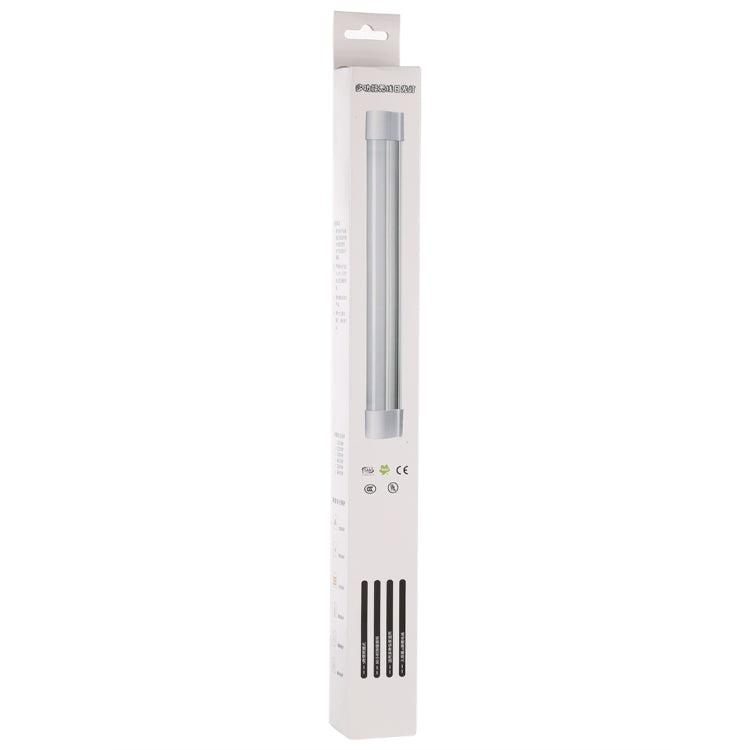 Q34 Striscia LED USB bianca + rossa da 34 cm portatile 5 V 650 mA 5500-6500 K con interruttore, 34cm