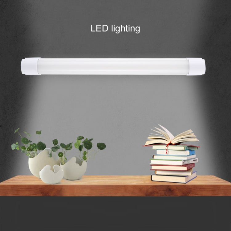 Q34 Striscia LED USB bianca + rossa da 34 cm portatile 5 V 650 mA 5500-6500 K con interruttore, 34cm